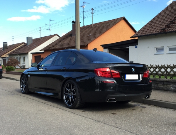 BMW F10 mit Eibach Sportline Federn